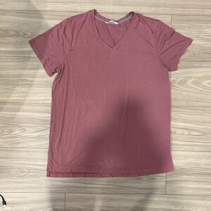 New York Laundry Short Sleeve Tee in Mauve